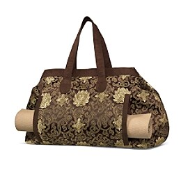 Shop by Sport: Tadasana Tote - Brown Floral Nectar