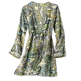 Swim: Surf Side Kurta - Multi Olive