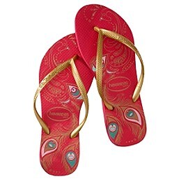 Slim Peacock Flip Flop by Havaianas�