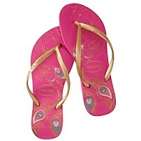 Slim Peacock Flip Flop by Havaianas�