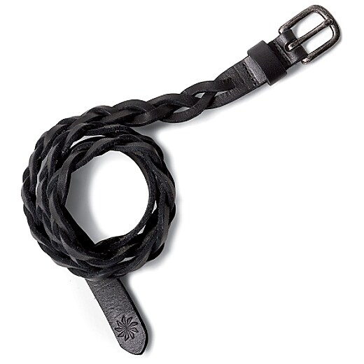 Athleta Skinny Braid Belt - Black