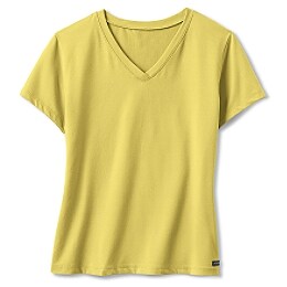 Swim: Everyday Short-Sleeve V-Neck - Aloe