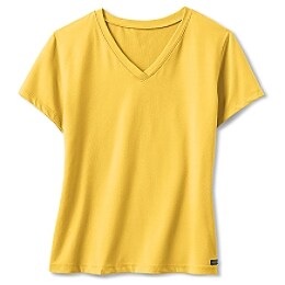 Swim: Everyday Short-Sleeve V-Neck - Sunburst