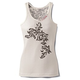 Swim: Wallflower Tank by Green DragonÂ® - Dove