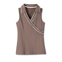 Wiff Wrap Sleeveless Polo