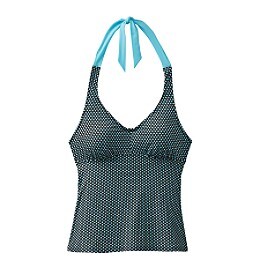 Swim: Pop Art Splice Tankini - Pin Dot