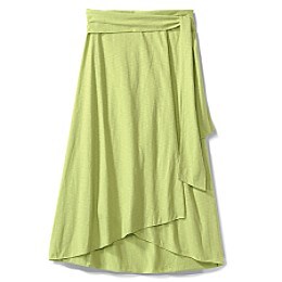 Swim: Tie Wrap Skirt - Mojito Lime