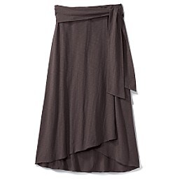 Swim: Tie Wrap Skirt - Shale