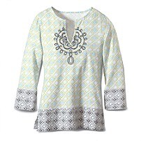 Printed Kaftan Tee