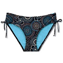 Sequin Floral Side Sheer Bottom