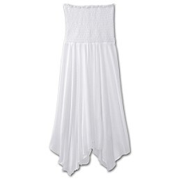 Swim: 2-in-1 Changing Skirt - White