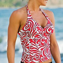 Sun Swirl Bra Cup Tankini