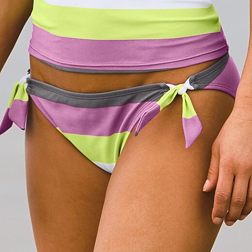 Athleta Stripe 2-Tie Low Tide Bottom Athleta Stripe 2-Tie Low Tide Bottom