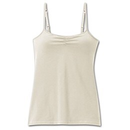 Shirred Organic Cotton Cami