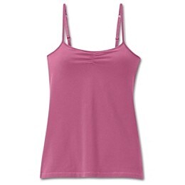 Shirred Organic Cotton Cami