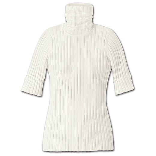 Athleta Organic Demi Sleeve Turtle Neck Sweater Athleta Organic Demi Sleeve Turtle Neck Sweater