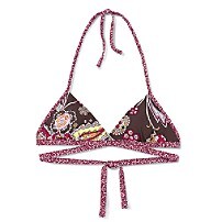 Wave Paisley Origami Reversible Top