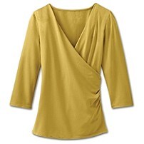 Waist Whittle Wrap Top
