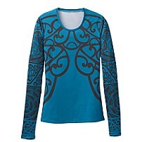 Maori Crew Neck Top by Yellowman�