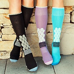 Snow Drop Ski Sock