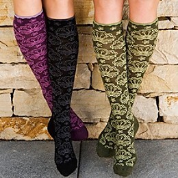 Floral Fan Knee Sock by SmartWool�