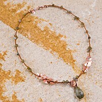 Teardrop Sequin Necklace by Chan Luu