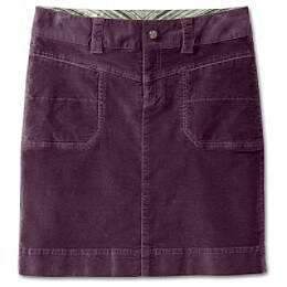 Washed Velvet Skirt