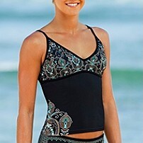 Indian Swirl Bowback Tankini
