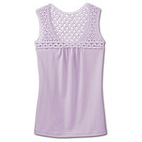 Coral Crochet Tank
