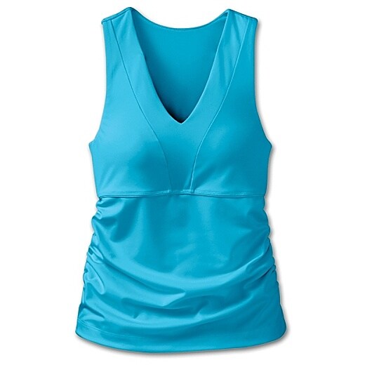 Athleta Bra Cup Empire Vee Neck Tank