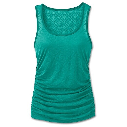 Ruched Racerback Tee