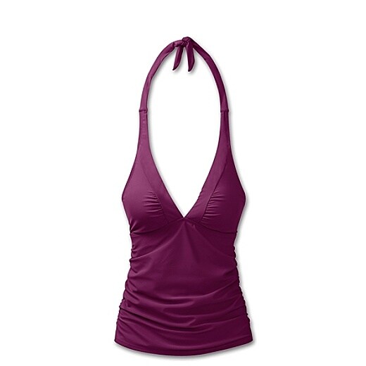 Shirrendipity Halter Tankini