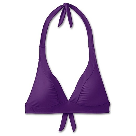 Athleta Shirrendipity Halter Bikini Swim Top