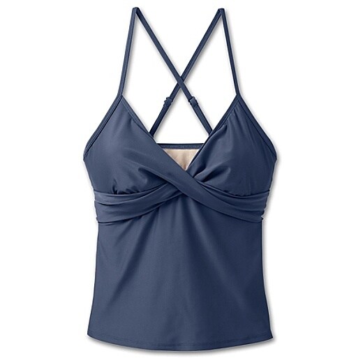 Athleta Bra Cup Twistini Tankini Black - Size 40C/38D/36DD Cup Athleta Bra Cup Twistini Tankini Indigo - Size 40C/38D/36DD Cup