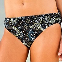 Paisley Diamond Splash Swim Bottom