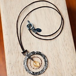 Circle Pendant by Anna Whitmore