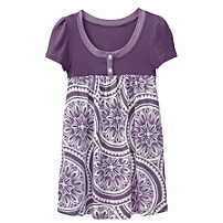 Baby Doll Henley by Pink Lotus