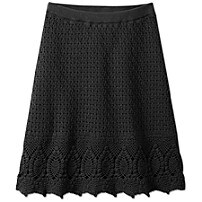 Cutback Crochet Skirt