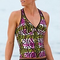 Standup 3-Way Wrap Tankini Top