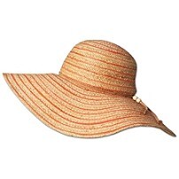 Raffia Stripe Sun Hat