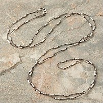 Long Thai Trail Necklace by Bronwen