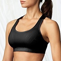 Shiny Seamless Racerback Bra by Champion