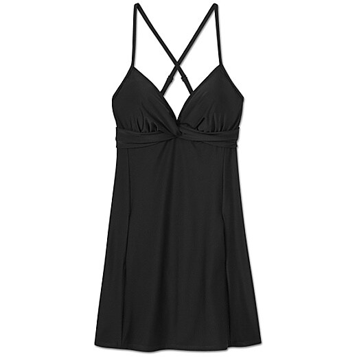 Athleta Solid Twistini Swim One Piece/Dress