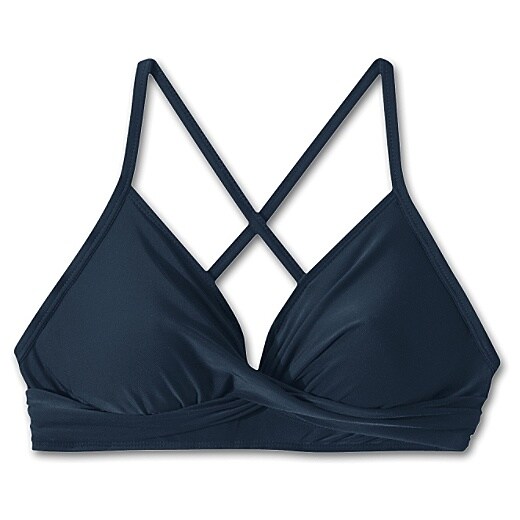 Athleta Solid Bra Cup Twistini Bikini Swim Top