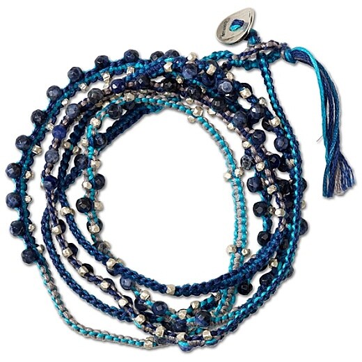 Long Woven Bead Necklace by Chan Luu Long Woven Bead Necklace by Chan Luu