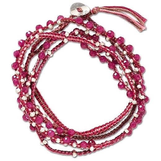 long woven bead necklace by chan luu