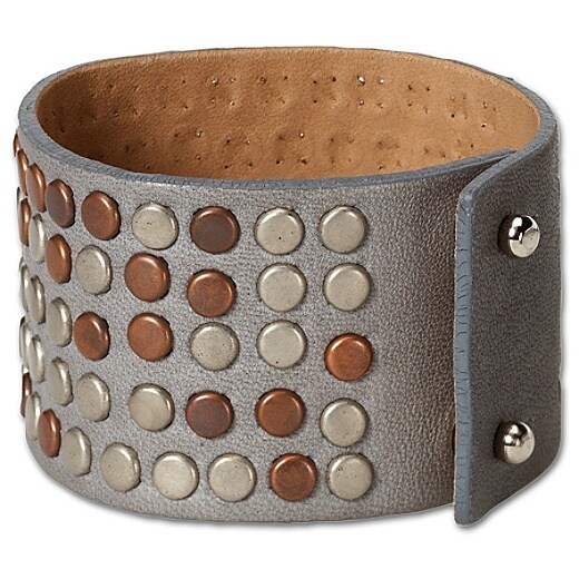 Wide Stud Bracelet by Streets Ahead Wide Stud Bracelet by Streets Ahead