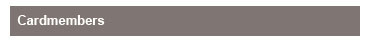 cardmember rates and promo codes