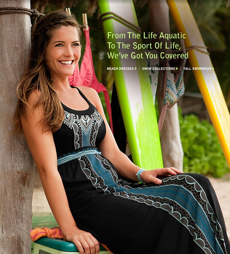 from the life aquatic to the sport of life, we've got you covered.