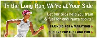 in the long run, we're at your side. let our pros help you train & fuel for endurance sports!